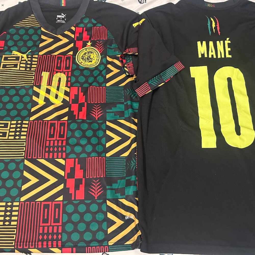 SENEGAL National Team SADIO MANE Men's JERSEY Sz M,L,XL,2XL New w tags by PUMA